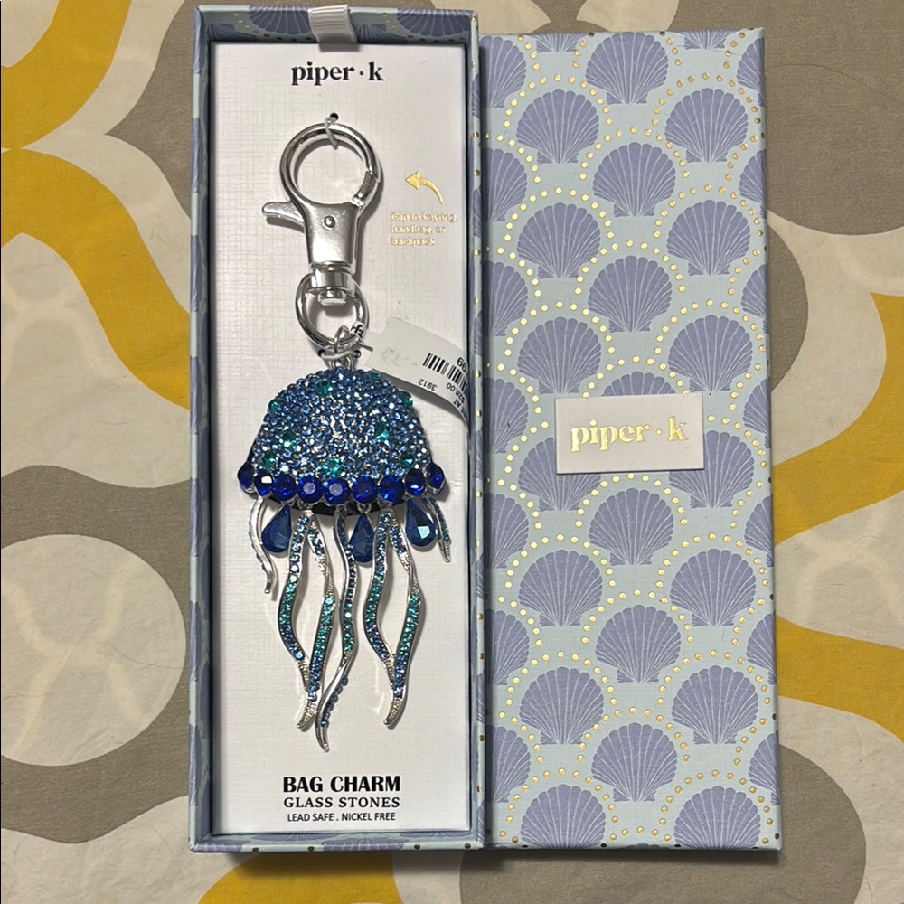 Piper K Jellyfish Bag Charm